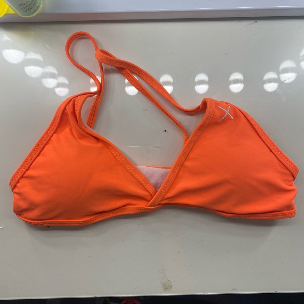 Boutine LA wild orange bikini top